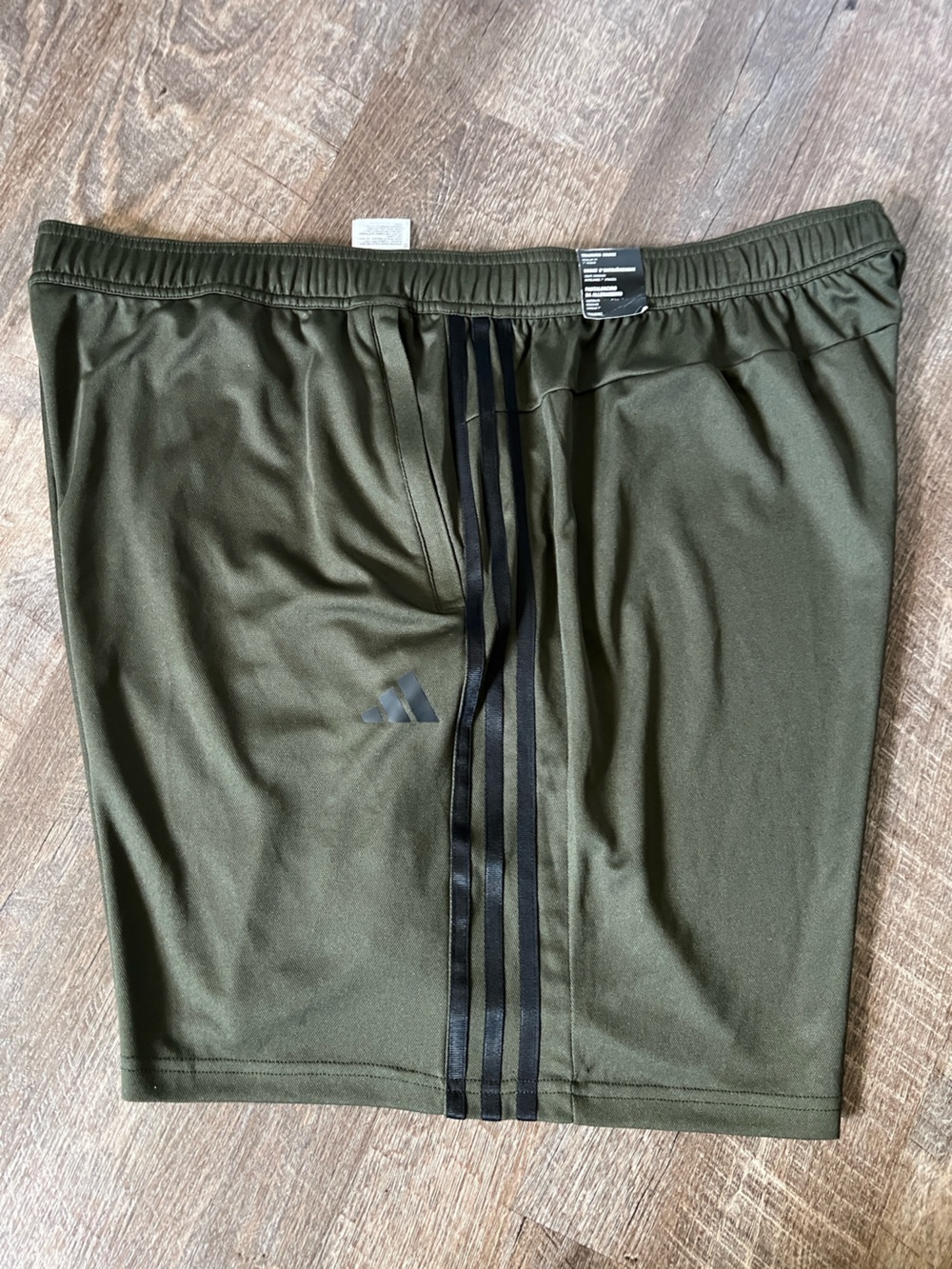 Adidas Big & Tall Train Essentials Pique 3-Stripes Training Shorts- Size 3XL